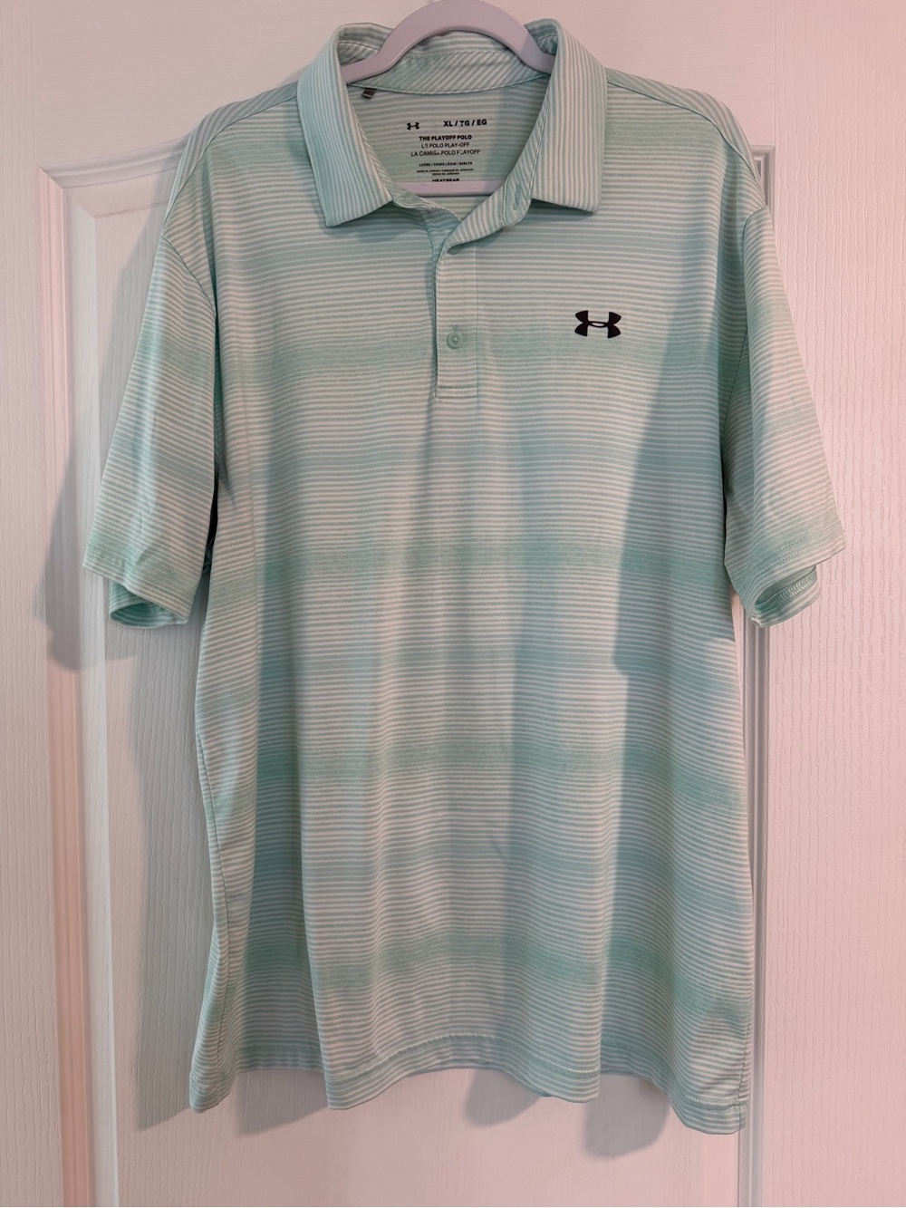 Under Armour Men’s Light Green Performance Polo XL